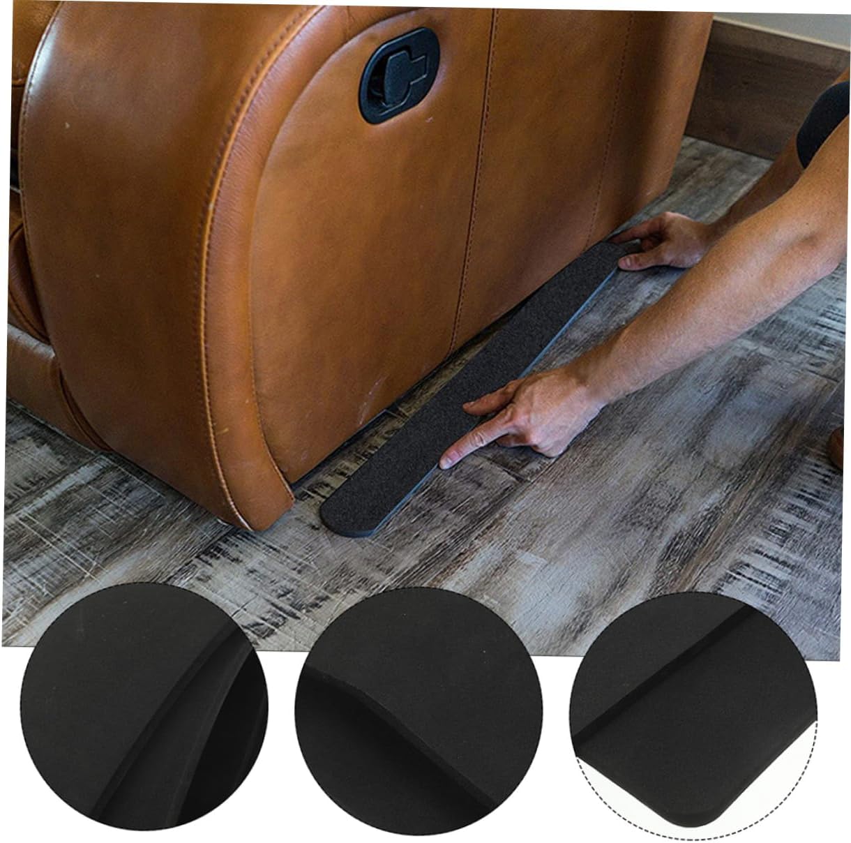 balacoo 5 Pairs Furniture Floor Protectors for Hardwood Chair Pad for Leg Anti Scratch Protector
