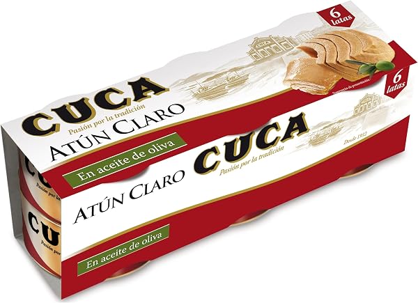 Cuca Atún claro en aceite de oliva, pack 6 x 65gr - 2