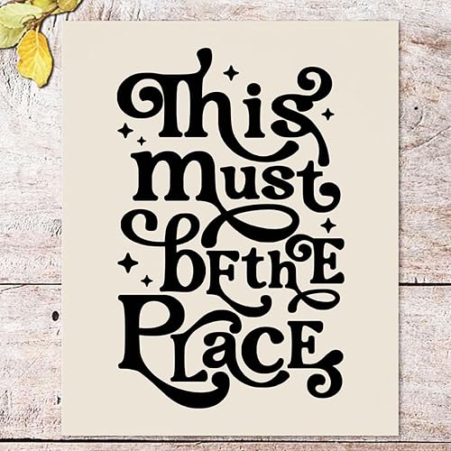 Miniatura 2 de This Must Be The Place Print, Black and White, Scandinavian, Beige Wall Art, Neutral Wall Art, Retro 70s Home Decor, 70s Wall Art, Retro Home Decor,