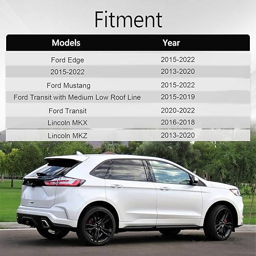 Miniatura 5 de FUSCH 2 piezas de retención de clip para visera solar de techo izquierdo o derecho compatible con Edge, Fusion, MKX, MKZ, Transit, Transit Replace#