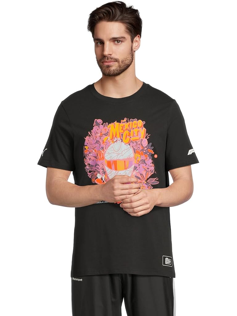 Black PUMA Formula 1 Graphic T-Shirt