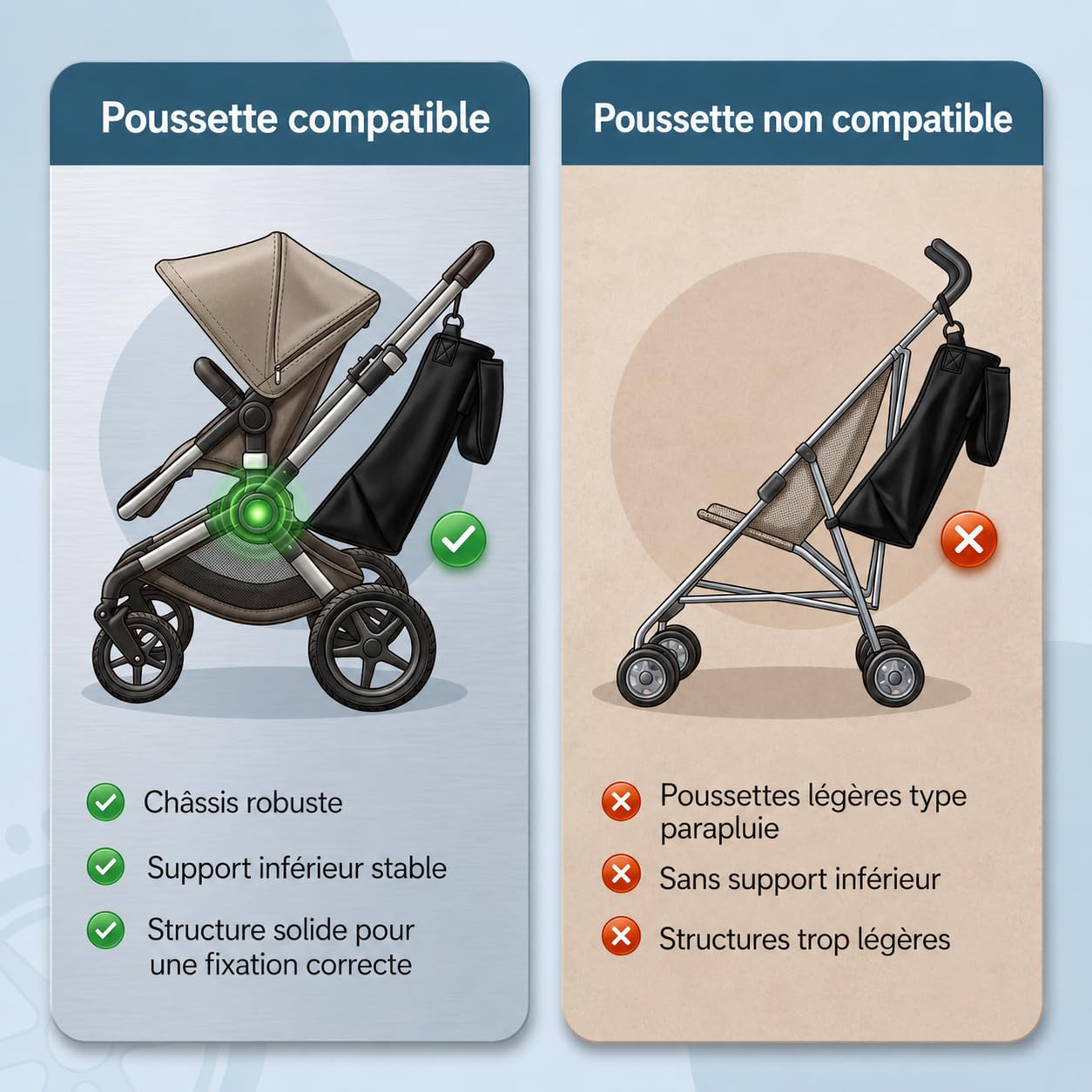 Hamac Siège Poussette – Siège Supplémentaire Deuxième Enfant 2-5 Ans Grand Frère et Sœur Compatible Toutes Poussettes Alternative Buggy Board Marchepied Poussette (Noir) | Hamac textile pour poussette Compatible toutes poussettes Siège supplémentaire enfa