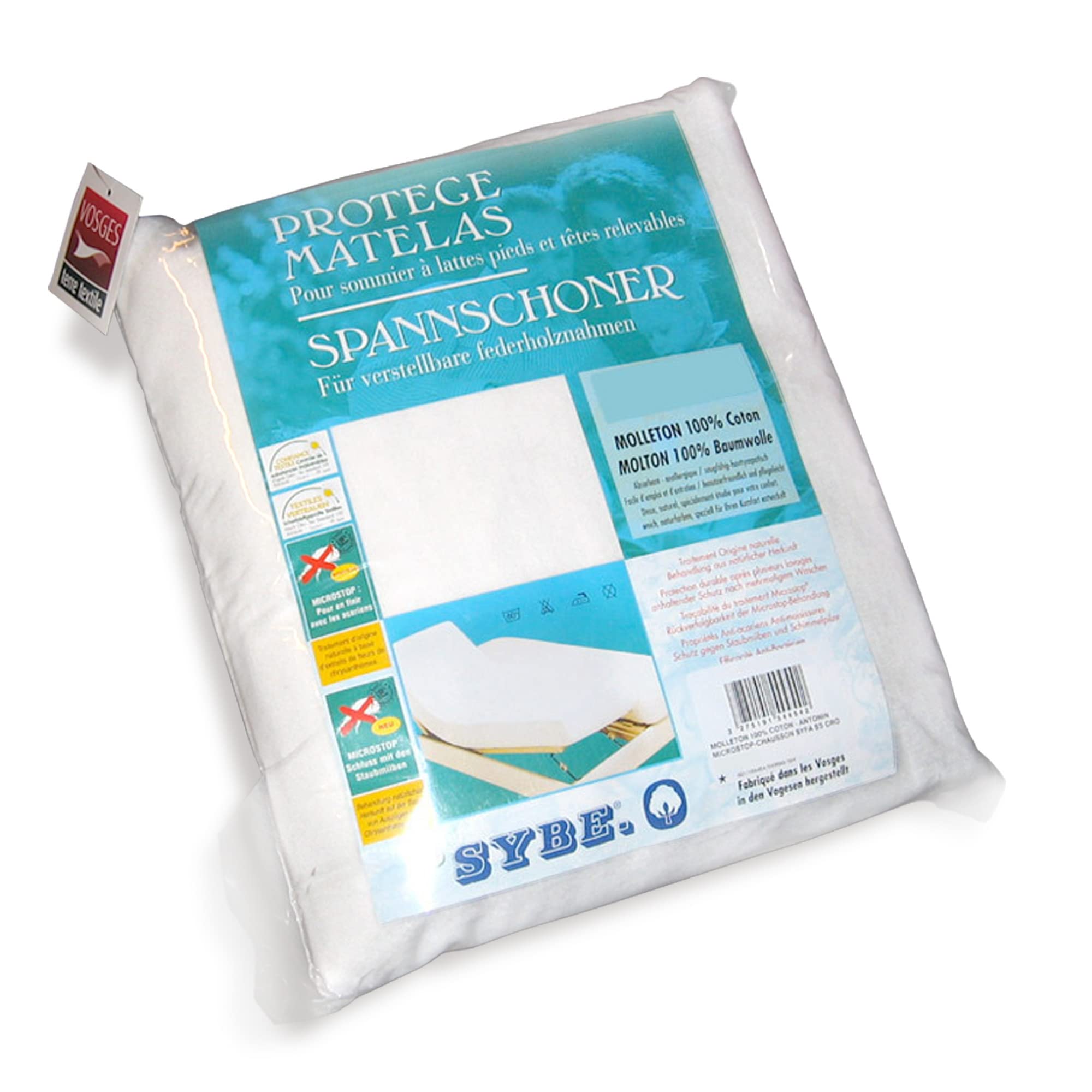 Linnea Protège Matelas Absorbant 2x90x190 Antonin spécial lit articulé TPR