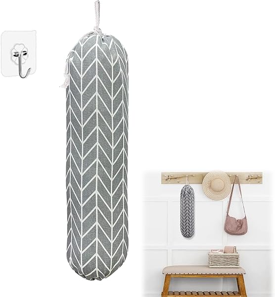 Tokaneit porte-sac plastique en tissu lavable