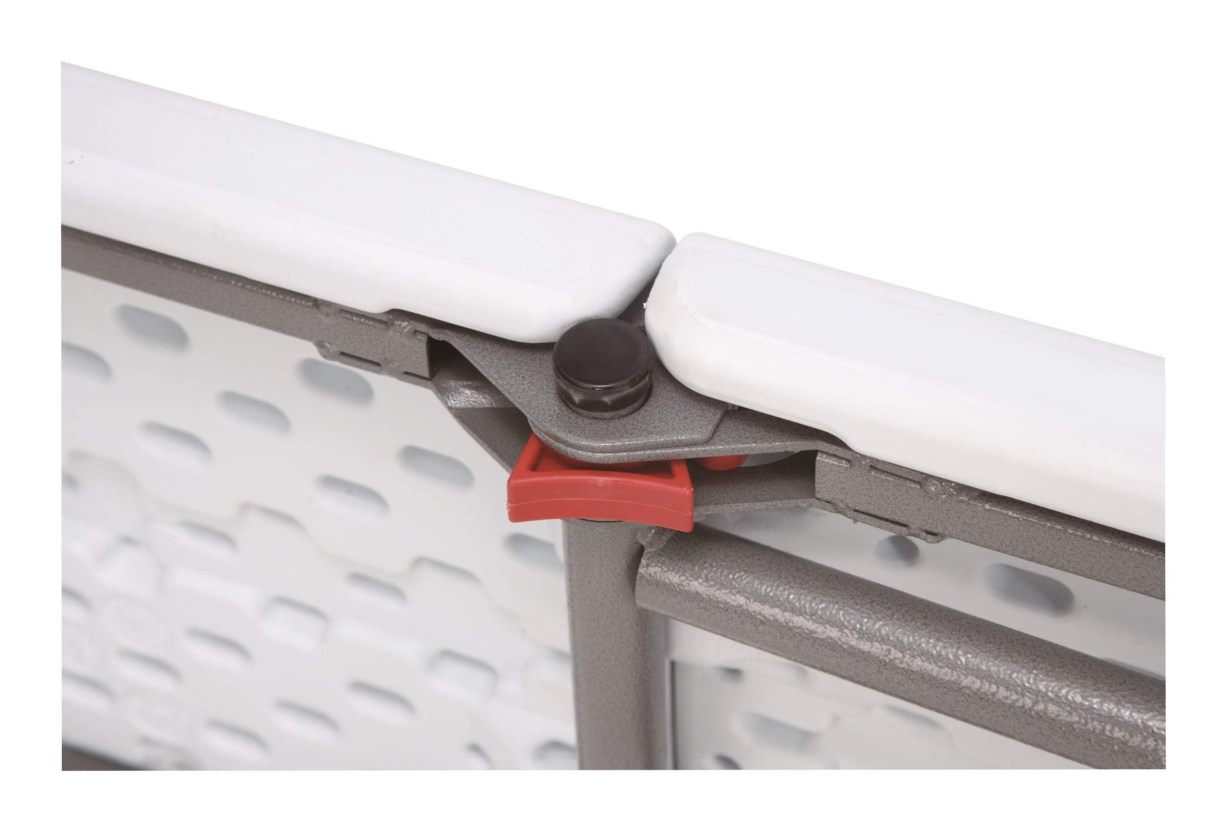 chiner Banco Plegable Multiuso 183 cm, Polipropileno de Alta Densidad y Acero, Patas Plegables, asa integrada, Interior y Exterior