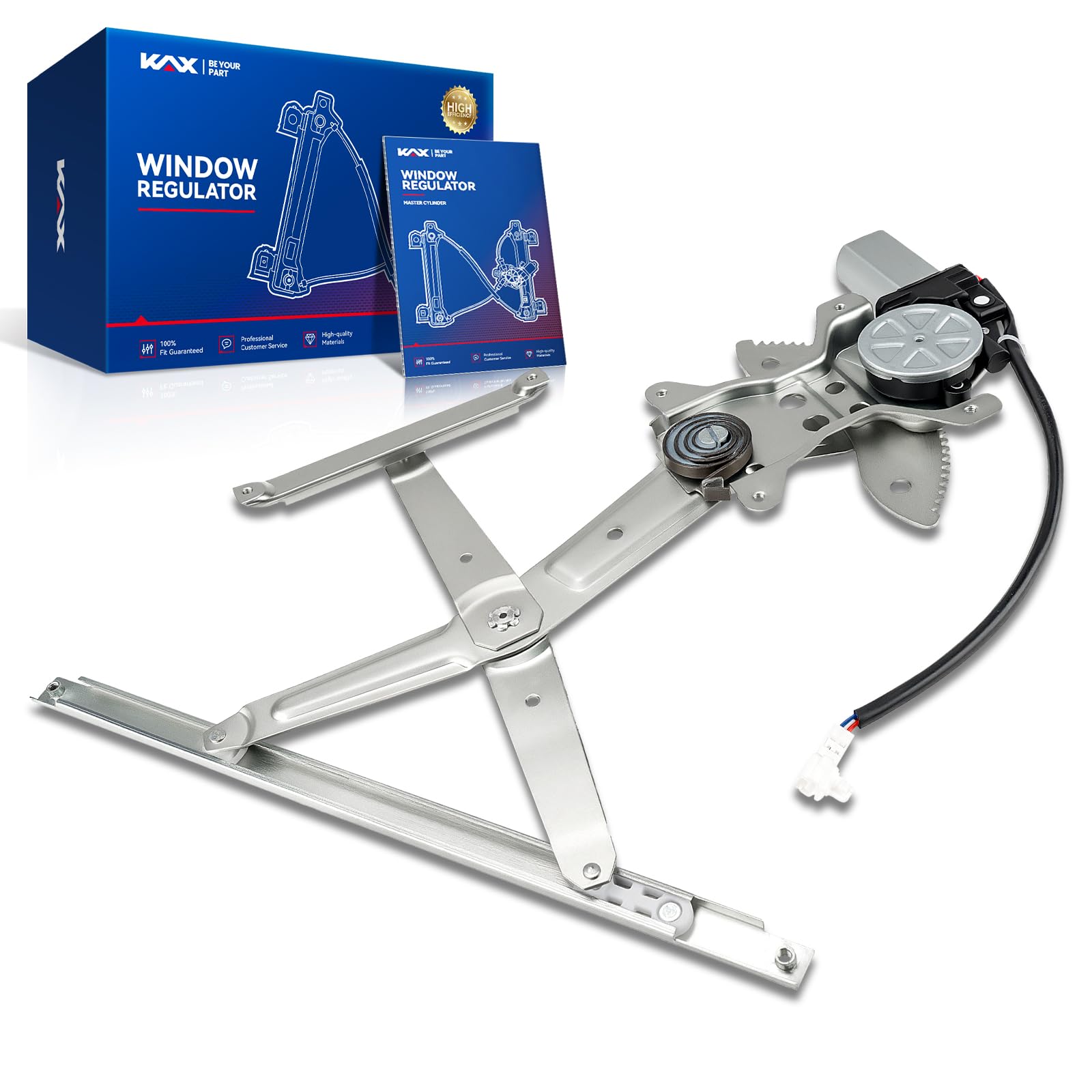KAX 741-801 Power Window Regulator w/Motor Fit for Corolla 1998-2002