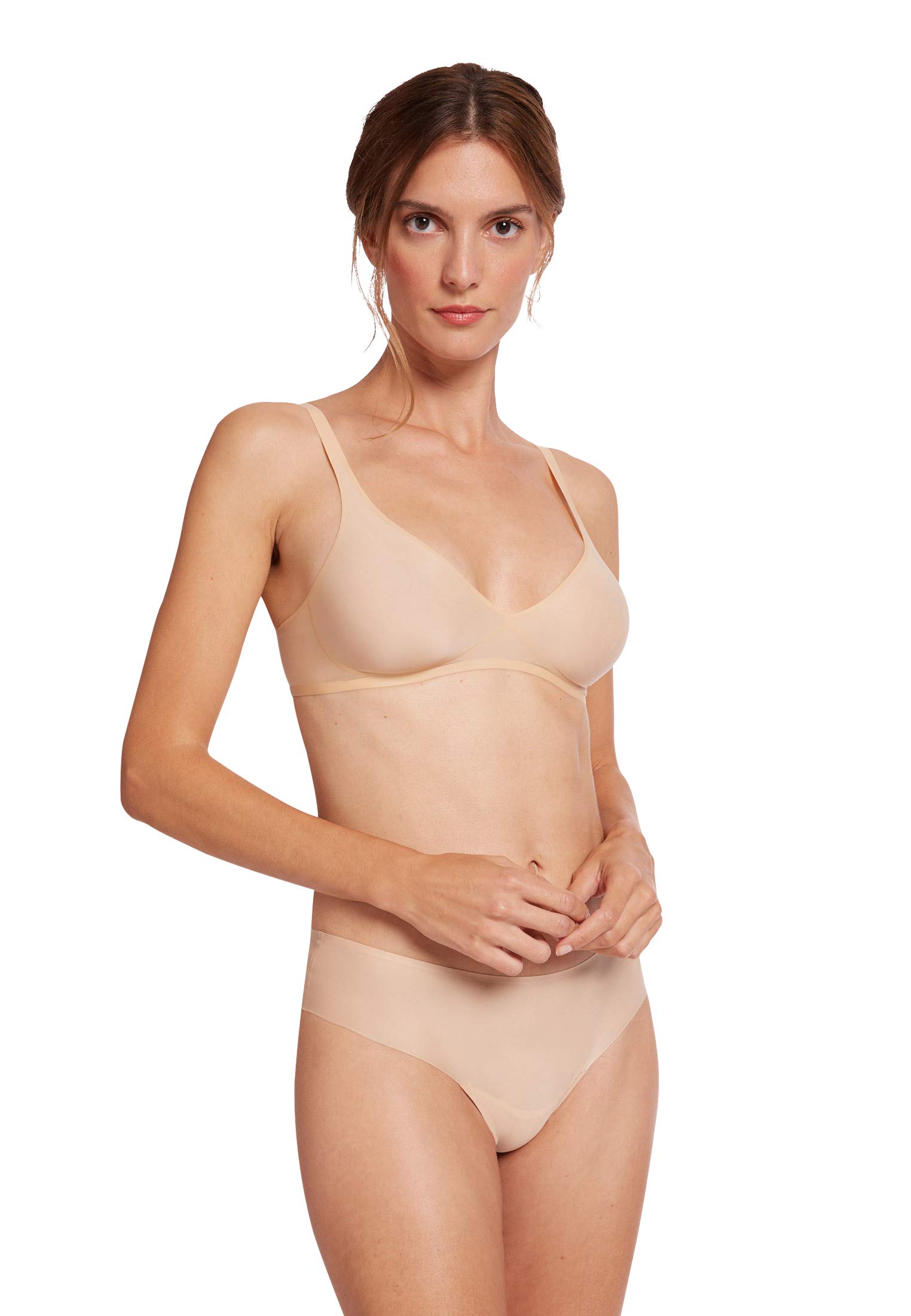 Wolford Skin Bralette for Women Ultra-Lightweight Bra 3W Technology Optimal Support Adjustable Straps Suitable Molded Cup