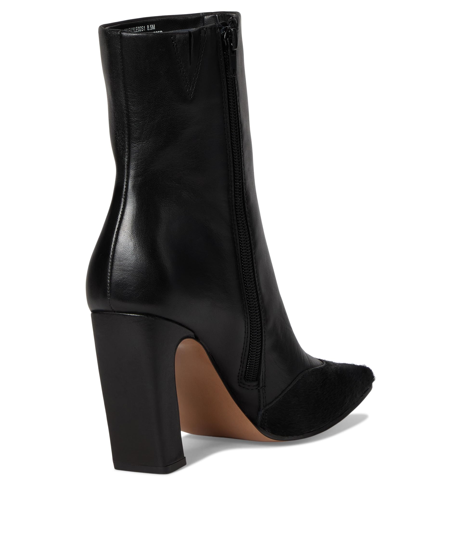 Steve Madden, Women, Lyle, Black Leather Snake, 8, Medium - Produktbild 5