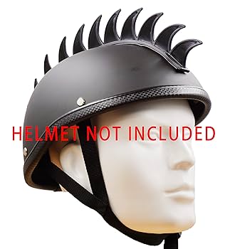 PC Racing Orange Helmet Mohawk - PCHMORANGE