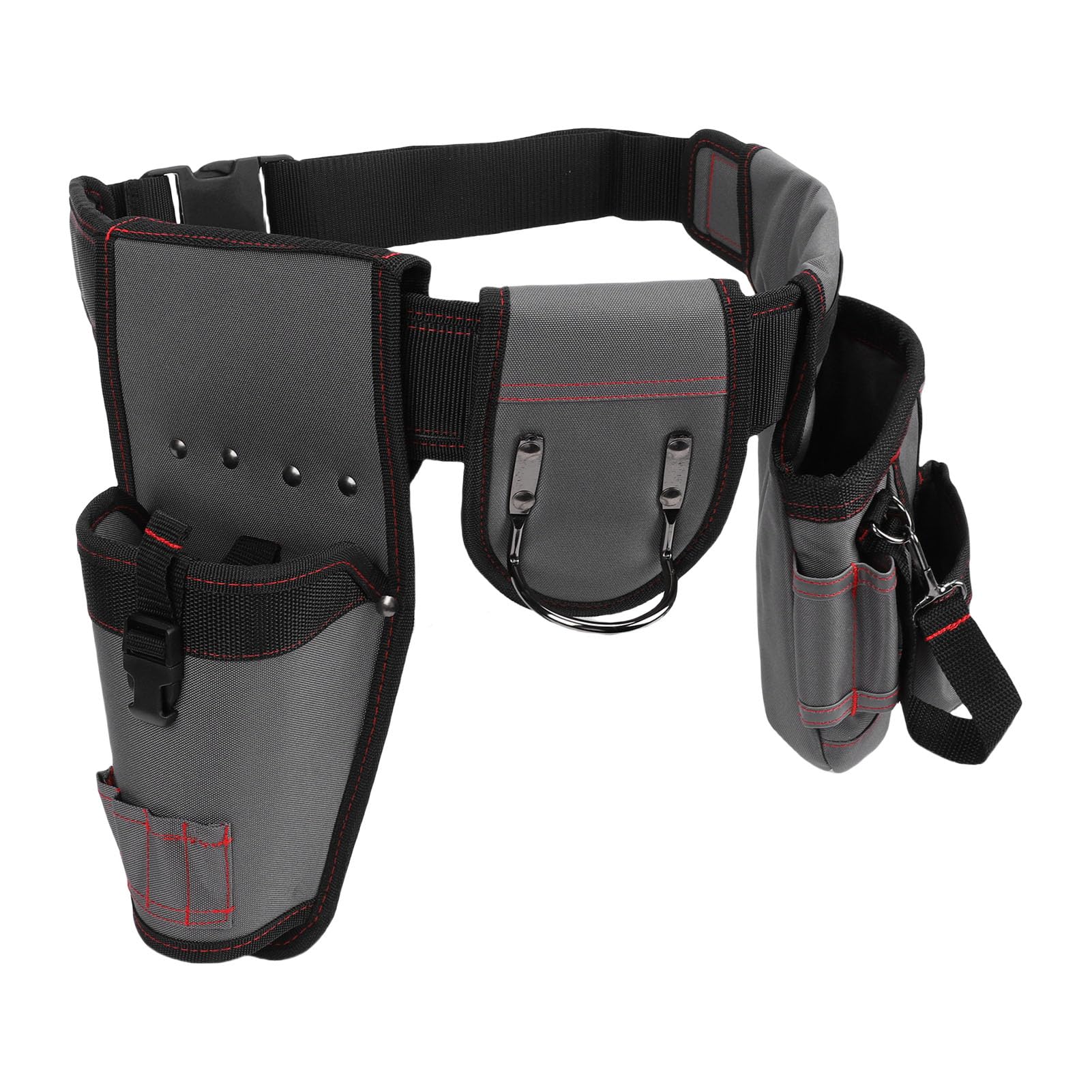 Ceinture à outils multifonction réglable pour électriciens et plombiers en tissu Oxford durable
