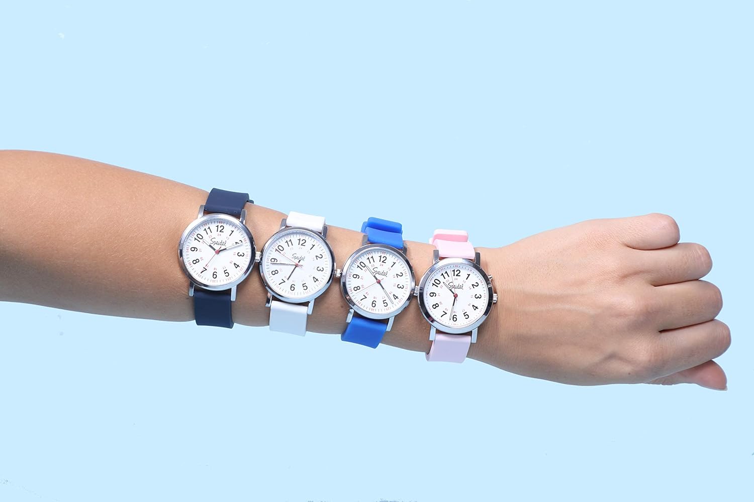 Speidel Replacement Scrub Silicone Watchband for Nurses, Doctors, Students in 18mm, 20mm, 22mm, 24mm - Image 2