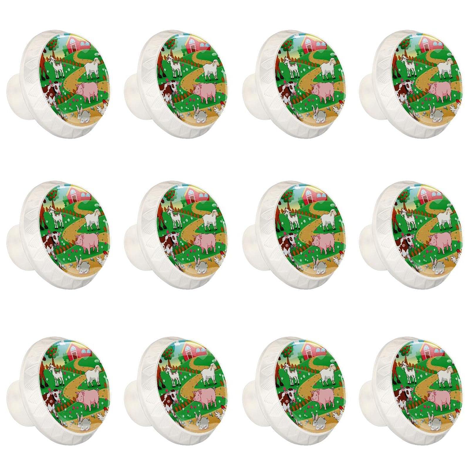 Boutons de placard cuisine style ferme pour relooker une commode d'enfant