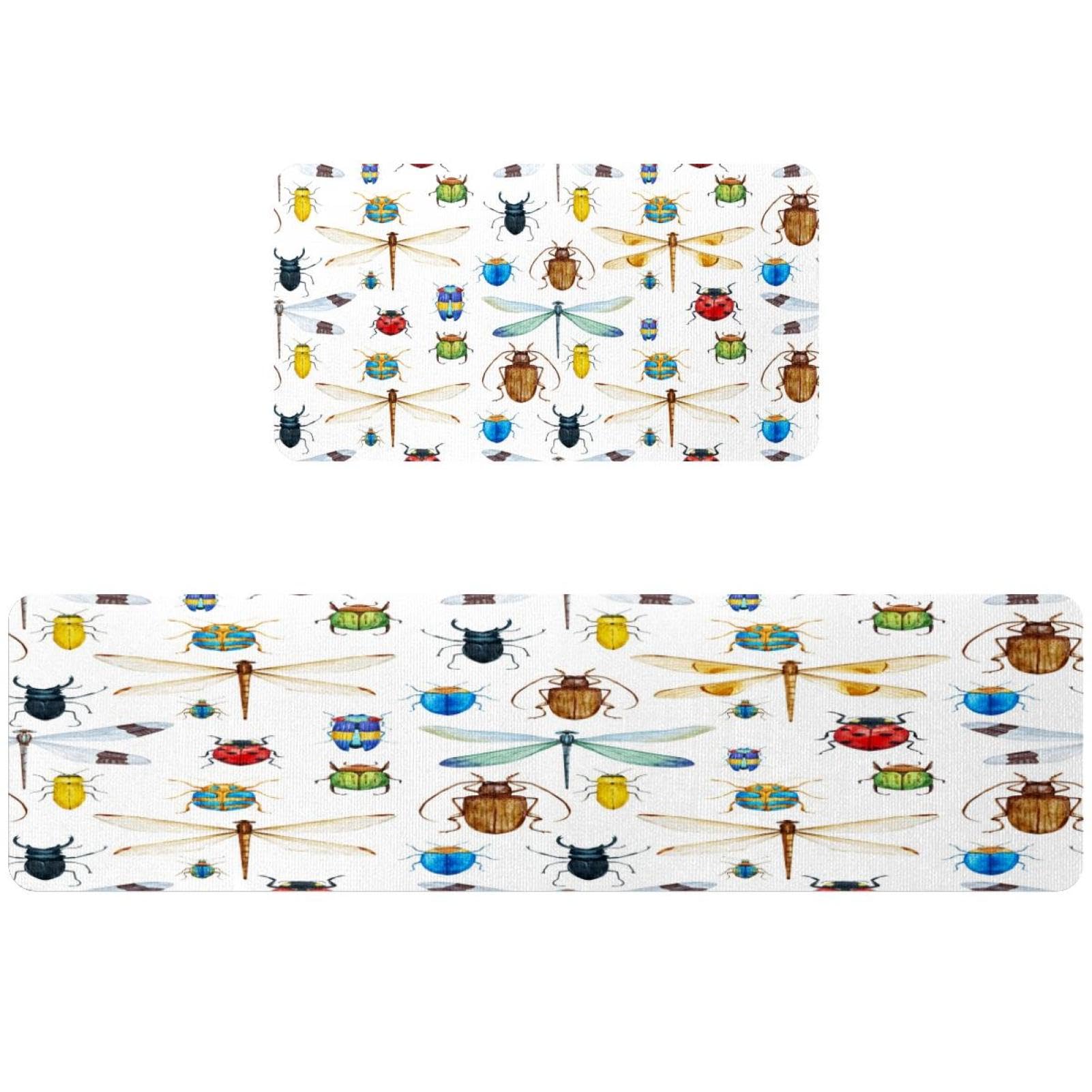 Tapis de cuisine lavables pour stopper les glissades et embellir une buanderie moderne