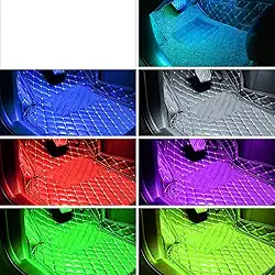 Iluminação Para Estetica Automotiva Luz Interna Para Carros Teto Carro (Multicolorido)