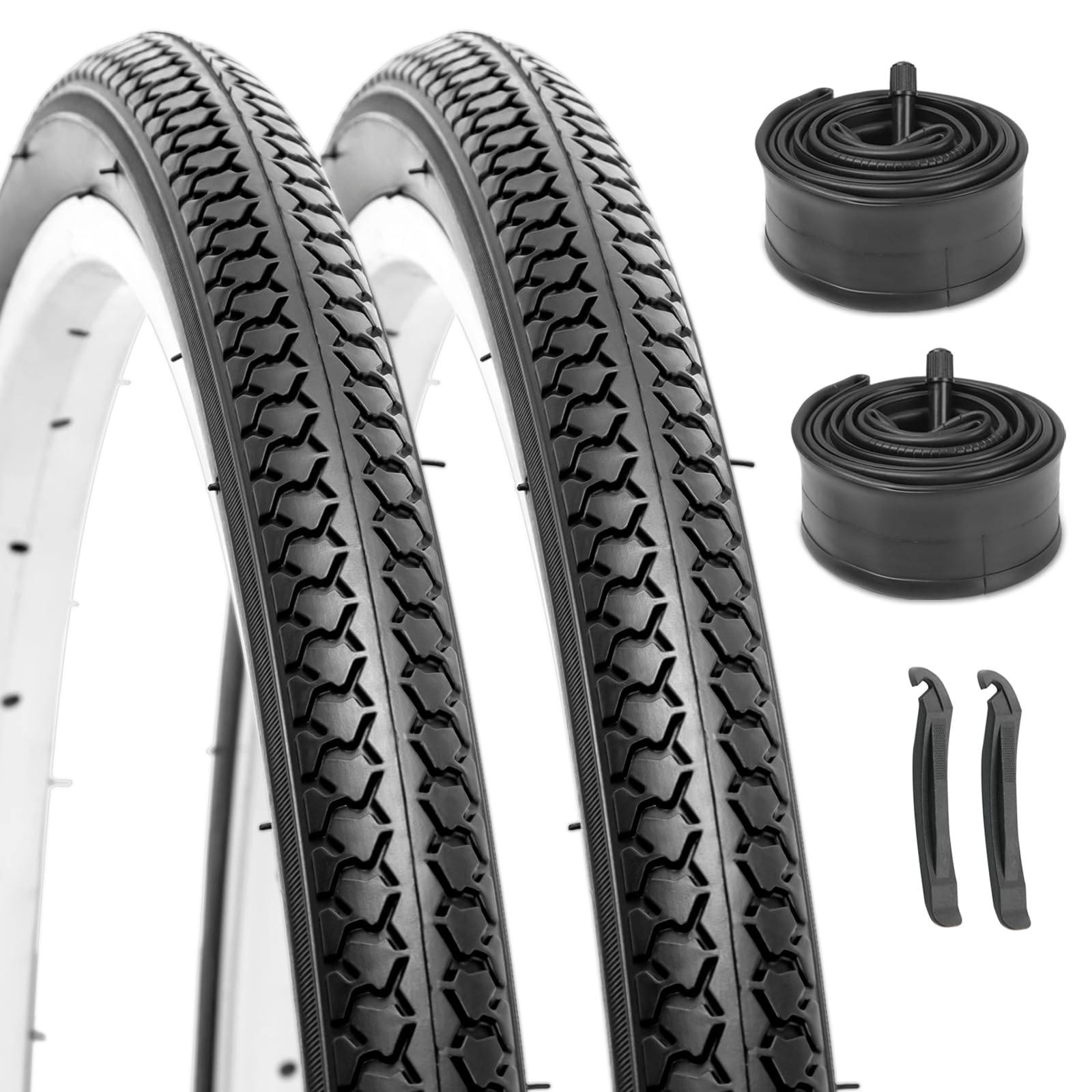 Hycline 26X1 3/8 Bike Tire Set