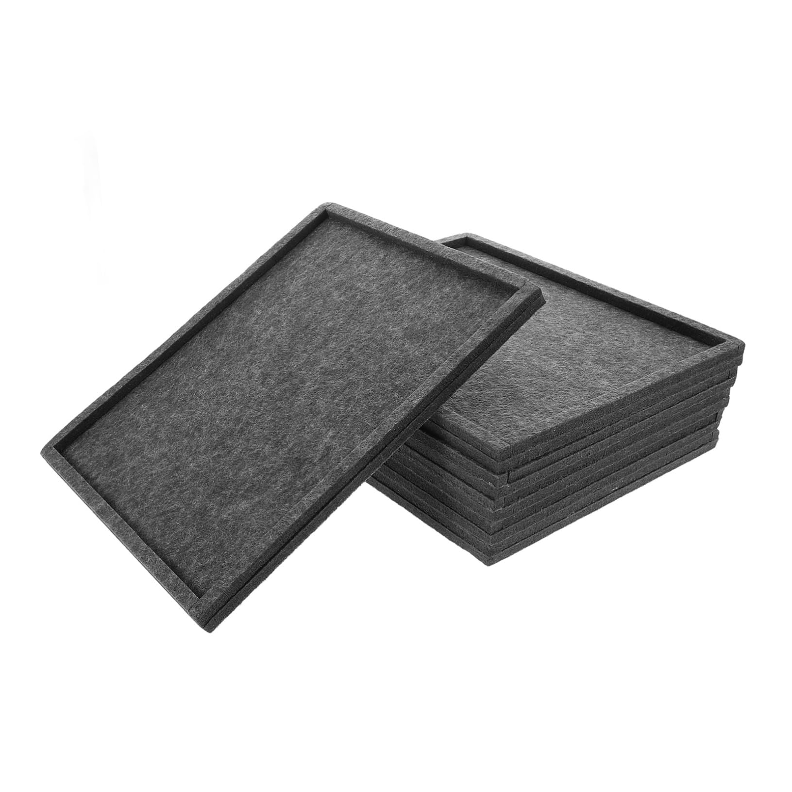 LIOOBO Jigsaw Puzzle Sorter Tray Puzzle Organizers Storage 1000 Pieces Felt Material Portable Stackable