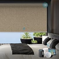 Vista 19 de SmartWings Persianas motorizadas con control remoto para ventanas, persianas enrollables 100% opacas automáticas, eléctricas inteligentes