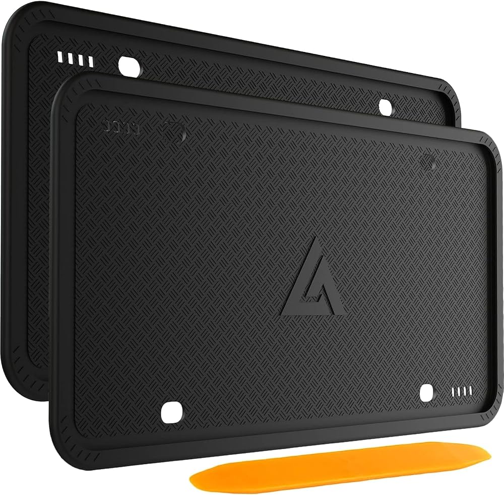 Aujen Silicone License Plate Frames - Deal
