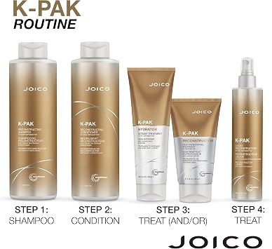 Joico K-Pak Reconstruct Shampoo and Conditioner 1000ml duo