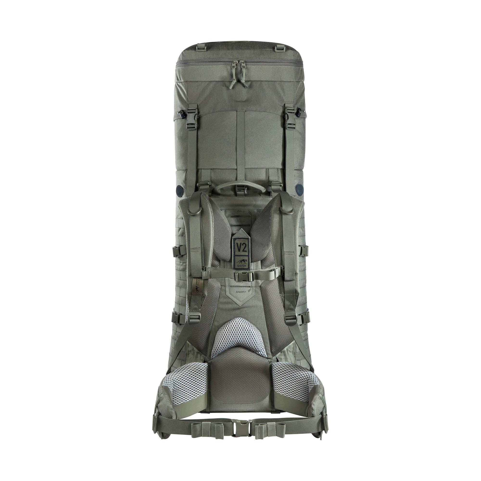 Tasmanian Tiger TT Base Pack 75 Modularer, erweiterbarer Einsatz-Rucksack 75L bis 90L Volumen, Ergonomischer Trekking-Rucksack mit Molle-System