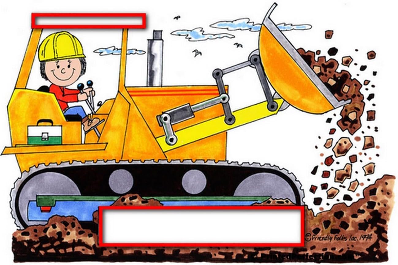 PrintedPerfection.com Personalized Bulldozer Operator - Female Round Christmas Ornament