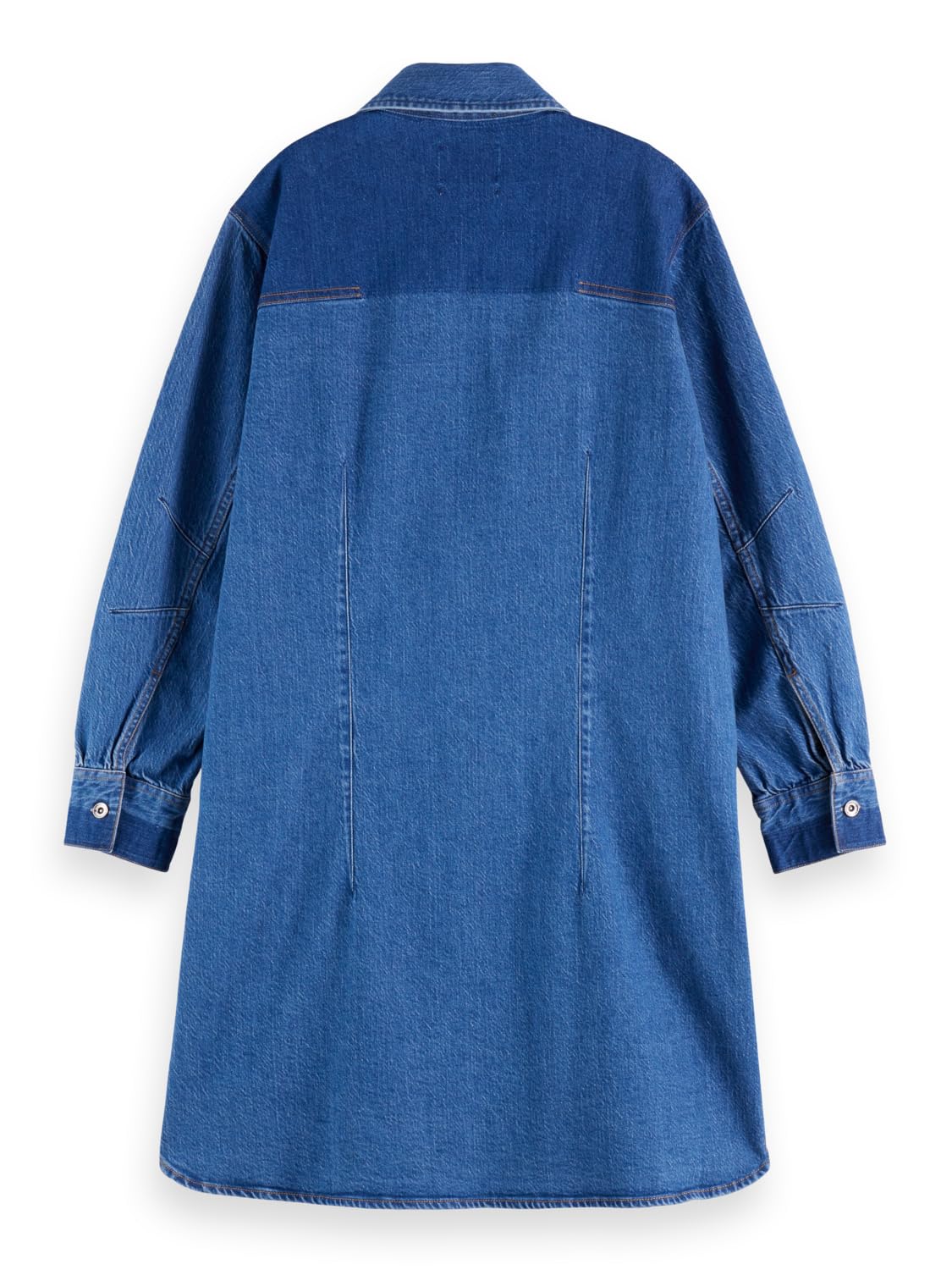 Scotch & Soda Washed Denim Mini Shirtdress — Art from The Heart Vestido Informal Mujer (Pack de 1)