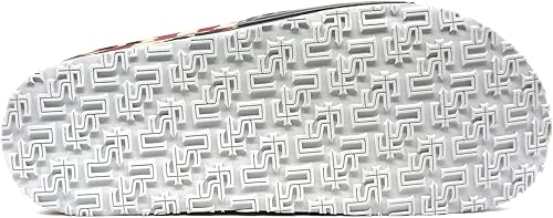 Miniatura 76 de Hype NCAA Team Graphic and Color Unisex Quick Dry Slydr Sandalia Marea carmesí de Alabama,Clemson Tigers,Louisville Cardinals,Army Black