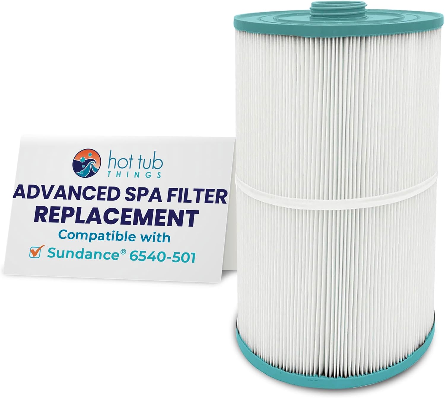 Advanced Spa Filter Replacement Cartridge 6540-501 Series Filter, Enhanced Water Quality with Superior Filtration, Large Filtration Capacity, Cleans Better and Last up to 18 Months