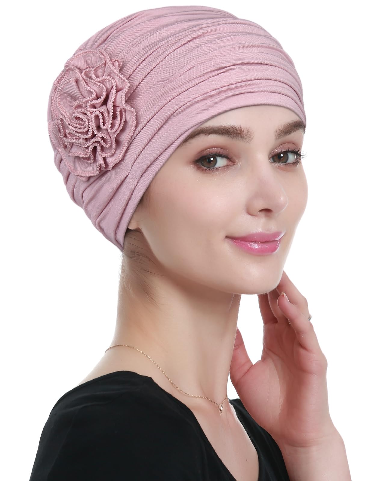 Alnorm Flower Design Chemo Cap