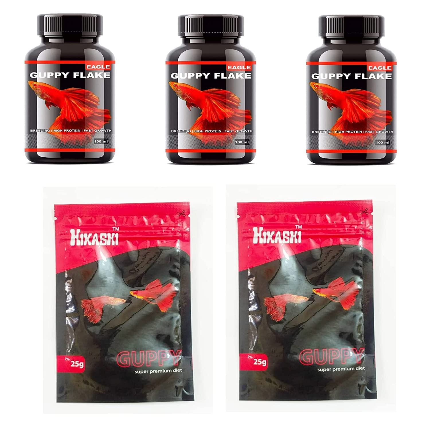 Mangime Per Pesci Guppy - Guppy Super Special 80g, Granulato Extra Fine, Per Avannotti E Specie Nane - 4