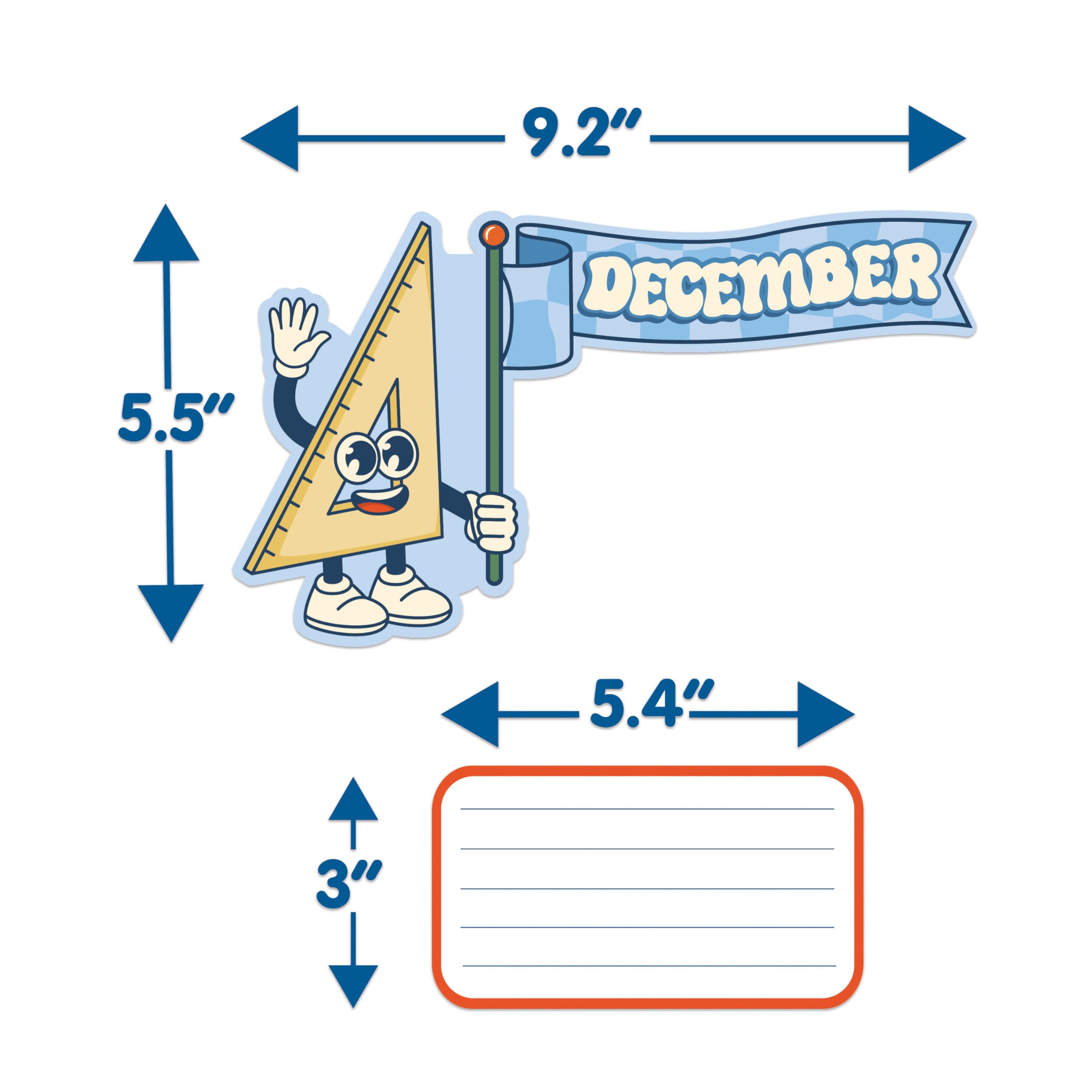 Eureka 847853 S'Cool Era Celebratory Mini Pinnwand-Set für Lehrer und Klassenzimmer, Mehrfarbig, 31 Stück