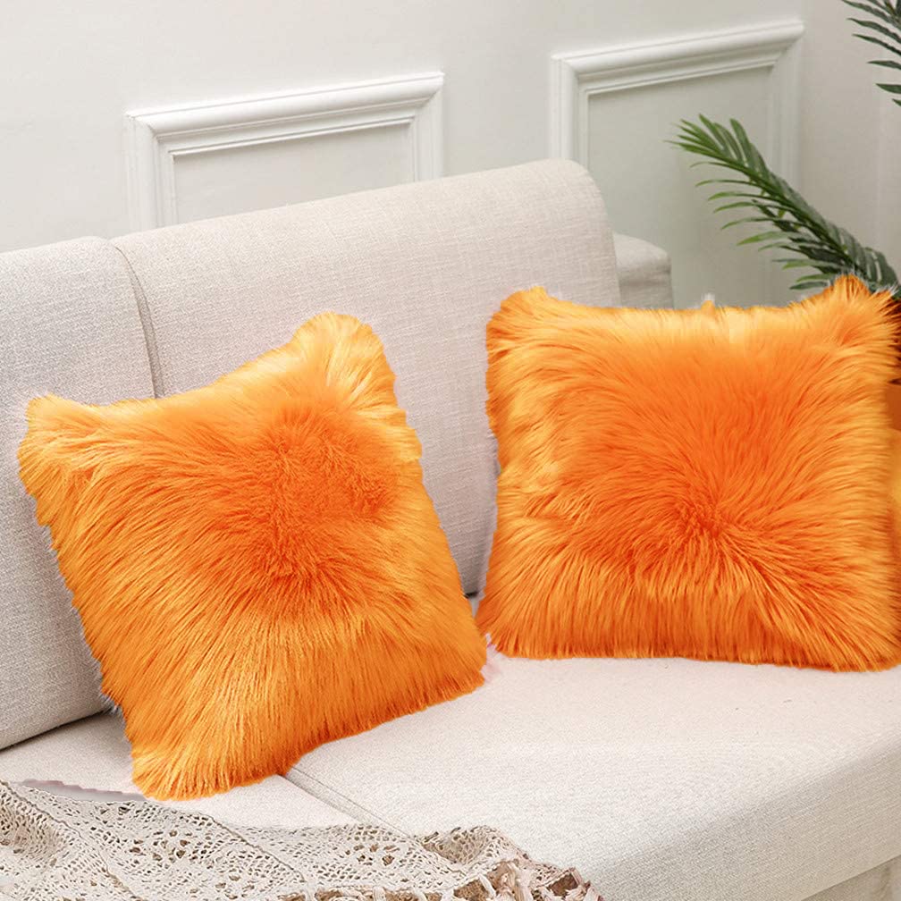 Fur Cushion Covers - Set of 2 -7