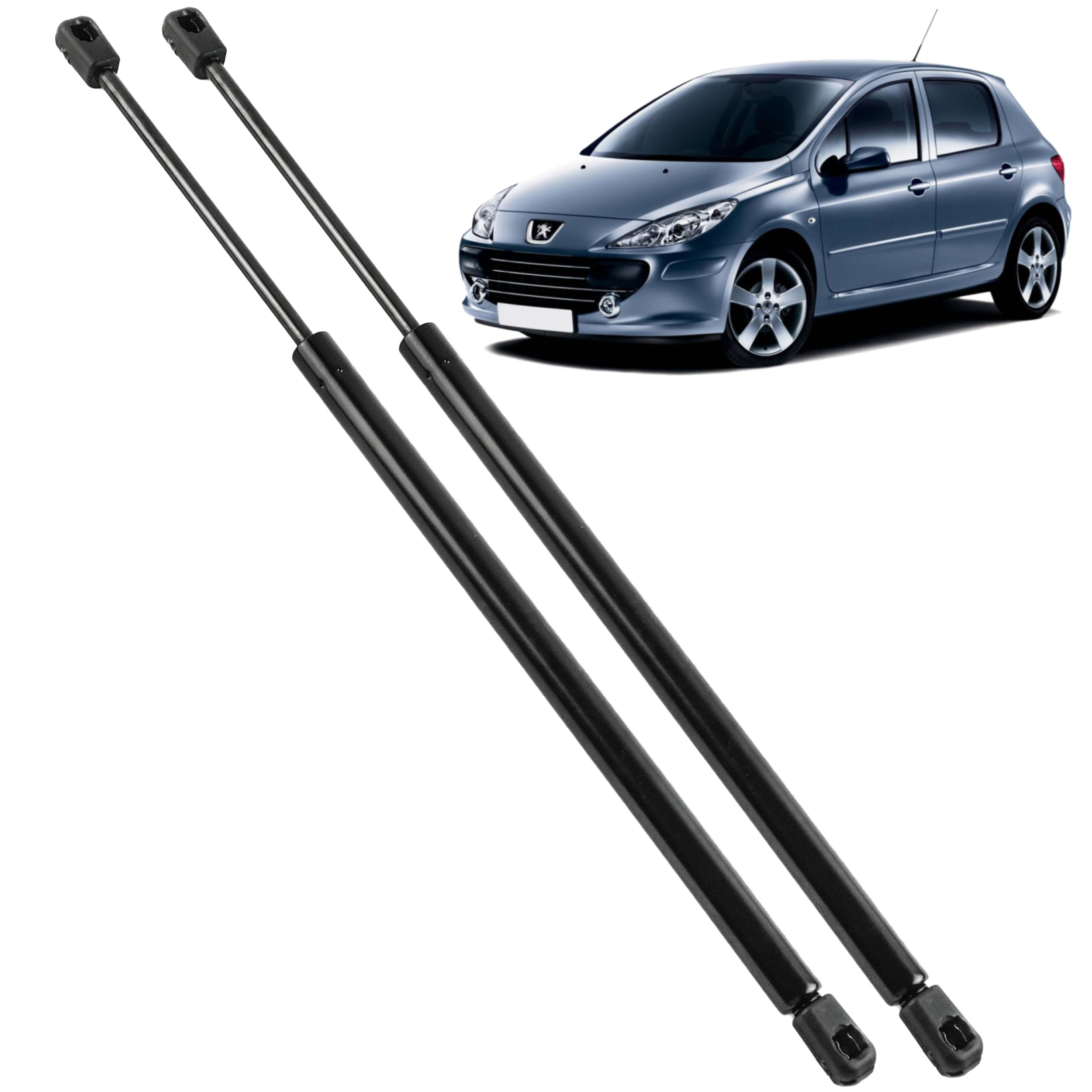 2 Pezzi Molle A Gas Pistoncini Per Baule Portellone Posteriore Per Peugeot 208 II/Allure Auto Ecole/Roadtrip/208 GT 2019-2023 2024 , Asta Portellone - Foto 8