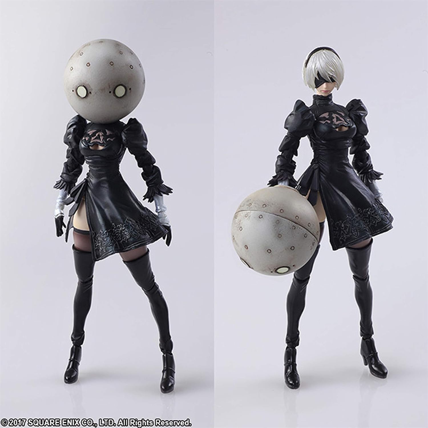 Conjunto de 2 Figuras de PVC - NieR: Automata BRING ARTS 2 B &