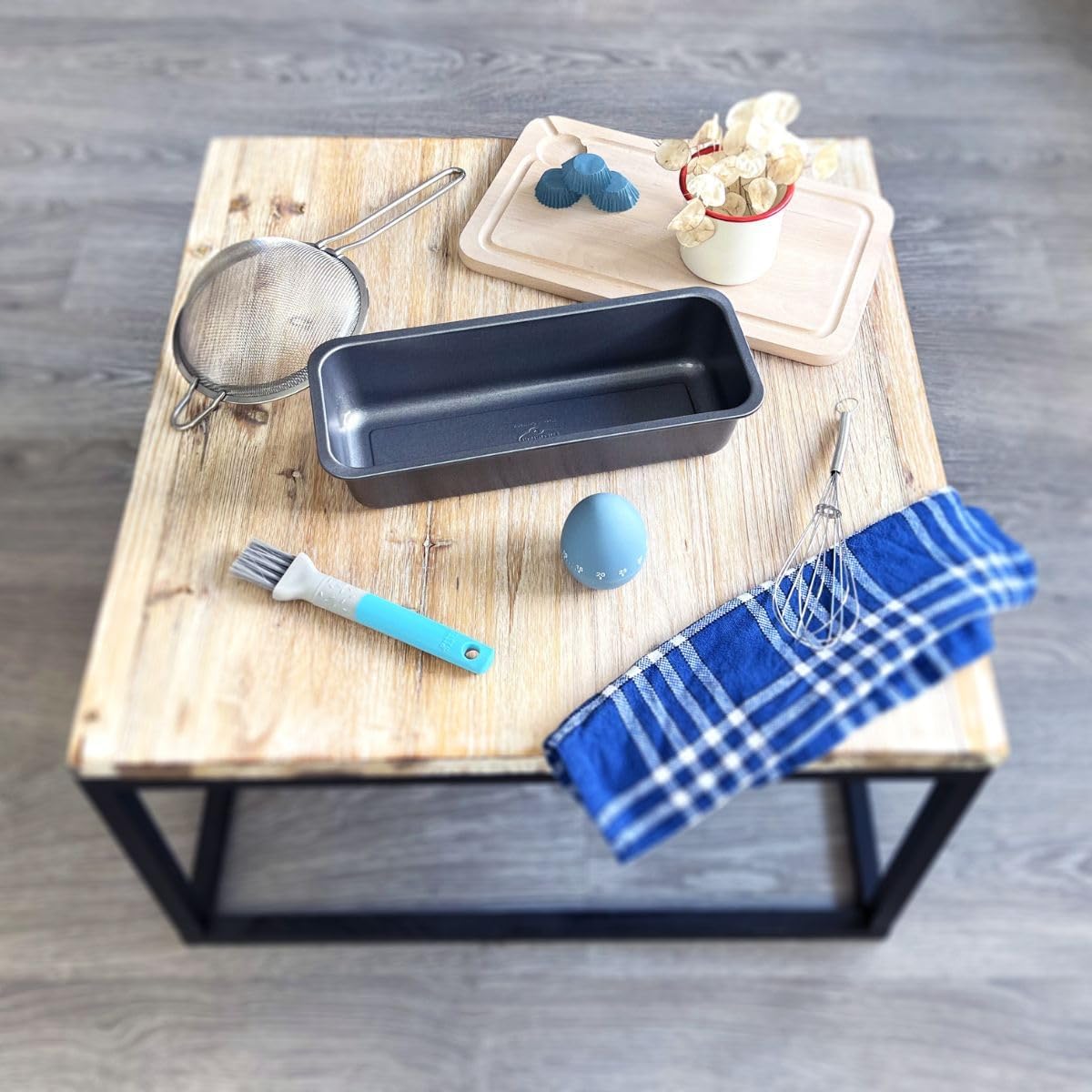 Dr. Oetker Baking Form-Set 4PCs., Baking Harmony, Cake, Loaf Pan Shape, Spring Form with Flat and- Tube Sheet, Non Stick Coating, 24 cm, 2600