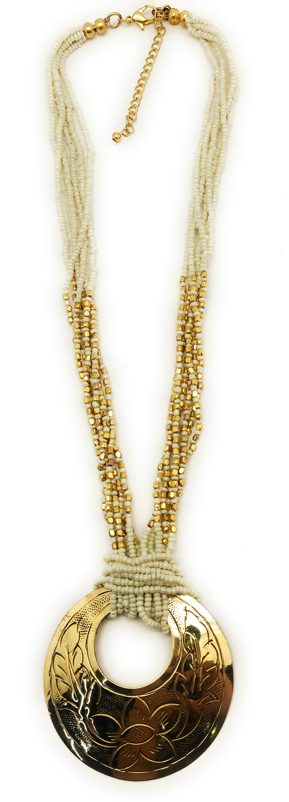 See full amazon price history chart for DCA White & Gold Brass/Glass Women Necklace (4393) DCA White & Gold Brass/Glass Women Necklace (4393) (B06XH34SDJ) Amazon Price History, Amazon Price Tracker
