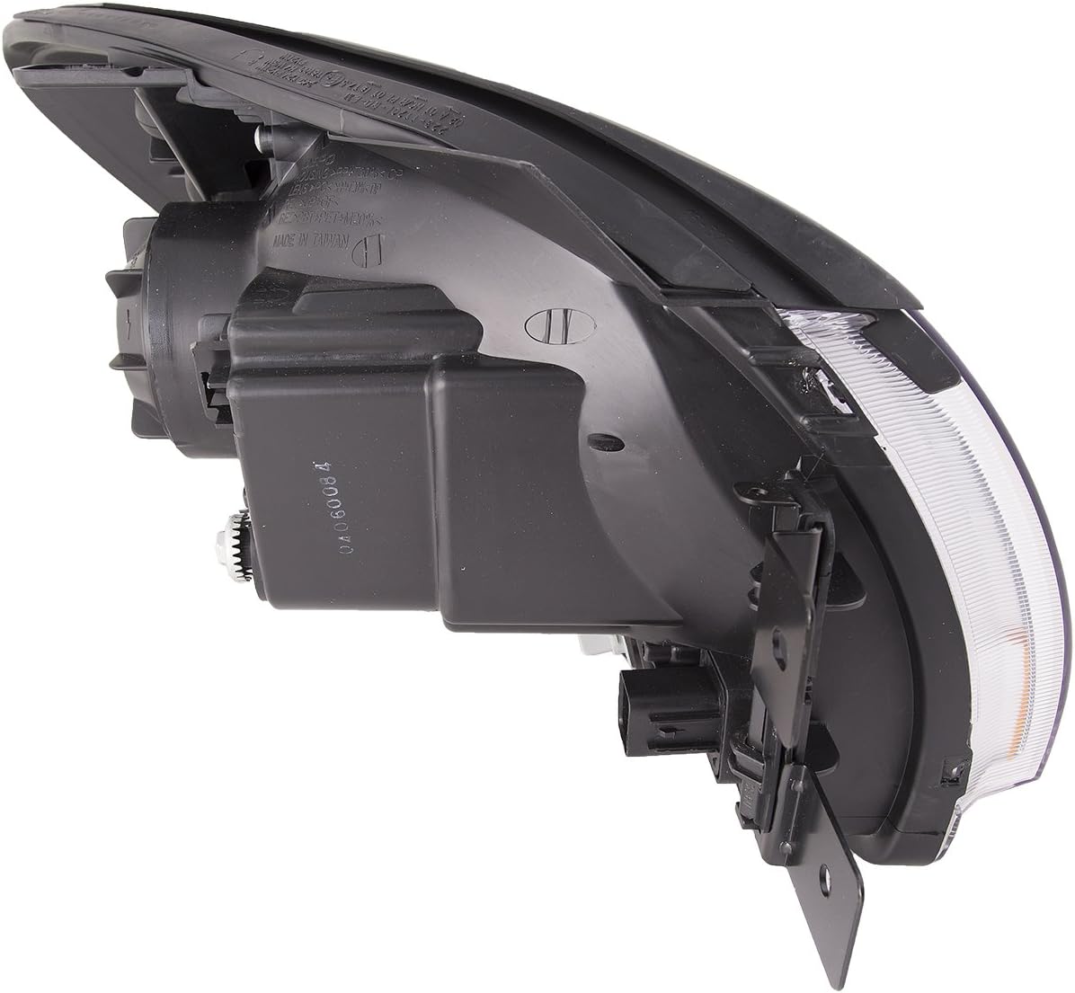 HEADLIGHTSDEPOT Left Driver Side Headlight Type 1 Compatible With Kia Sportage 2005-2010 Production To 3-24-08 CAPA Certified