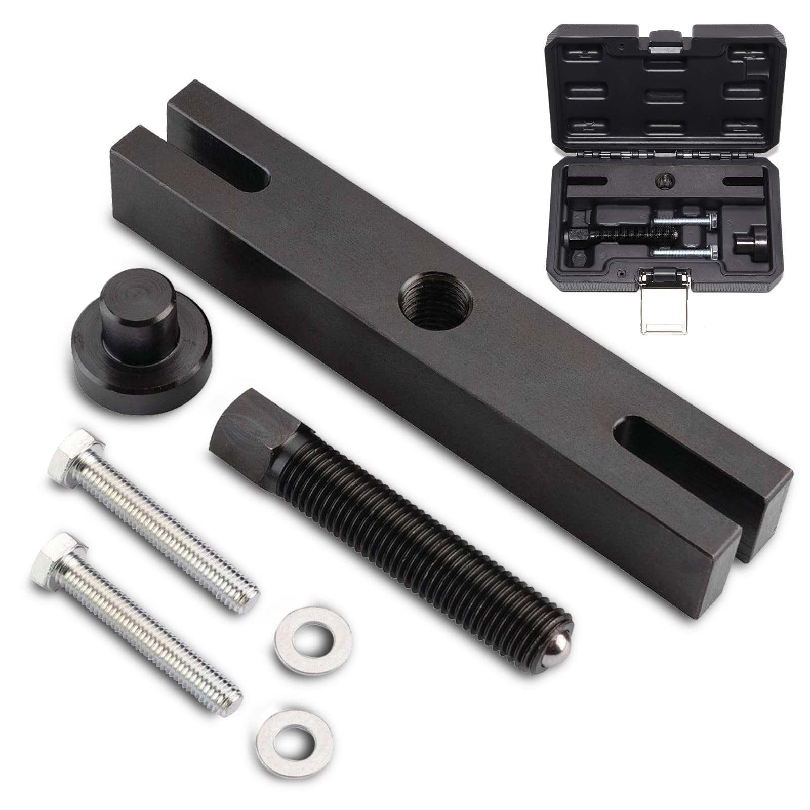 Strumento di rimozione della puleggia dell'albero motore per Transit 2.0 Tdci Ecoblue, puleggia estrattore EcoBlue TDCI motori, strumento di smontaggio