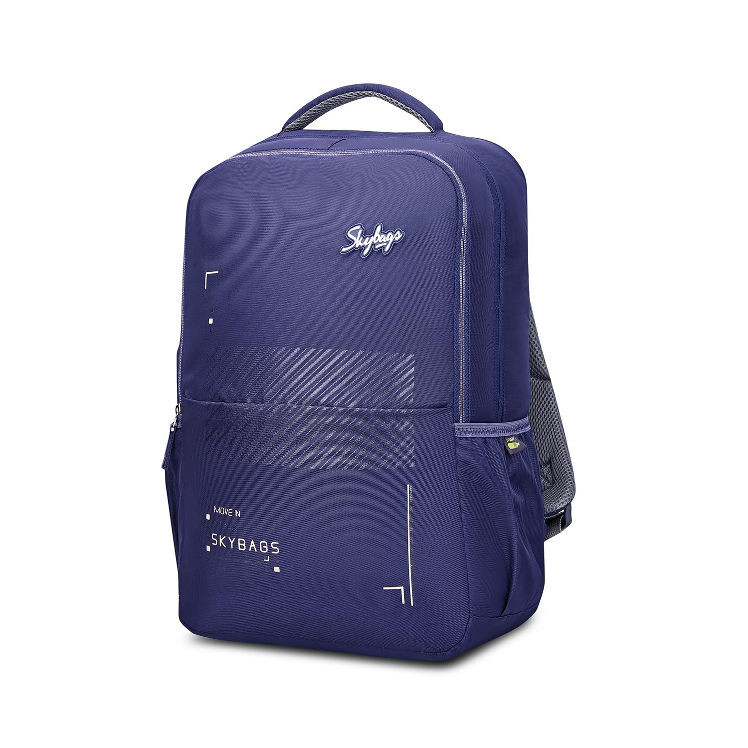 skybags Propack 17 Inch Compatible Laptop Backpack 32L | 3 Compartments with Side Bottle Pockets | Air Mesh Back Panel | Front Pocket | Office & Travel Backpack for Men & Women-picture-18