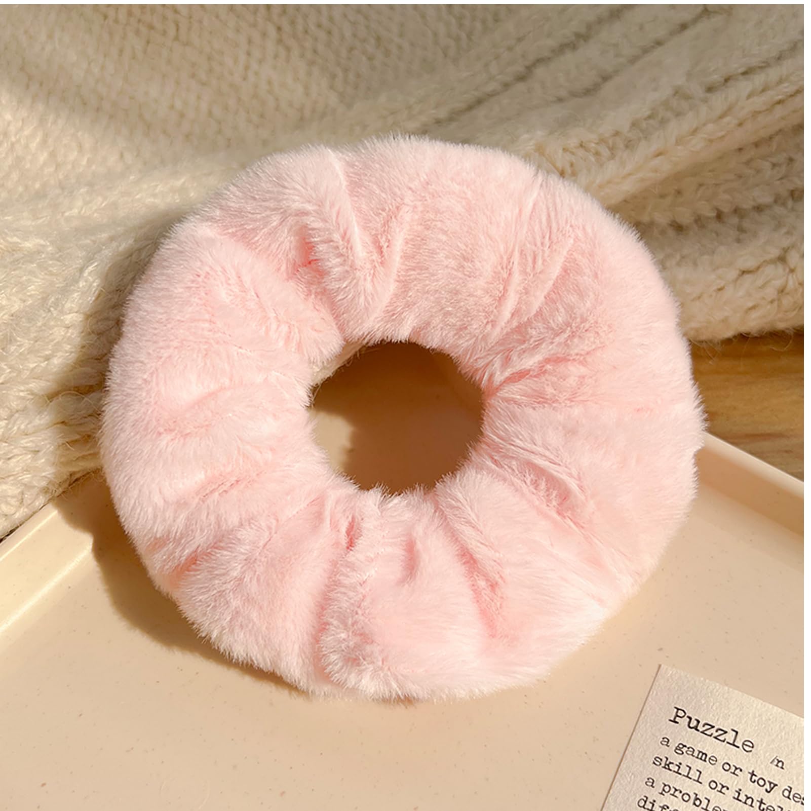 ボタニカルバブルデザイン うさぎちゃん型ヘアゴム