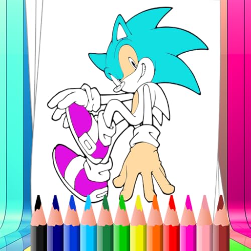 the hedgehog coloring book