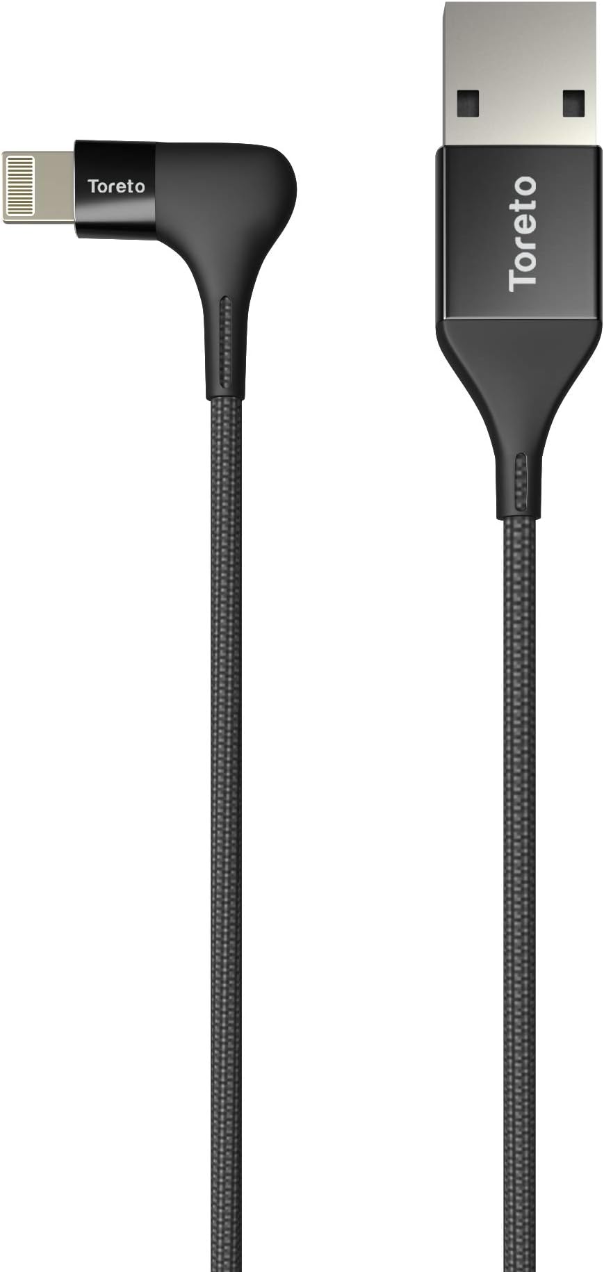 Toreto Unbreakable Braided Charging Data Cable 1 Meter for iOS (Elite, TOR-837)