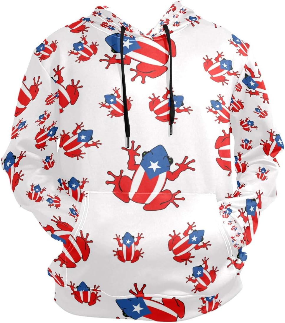 XUWU Men's Novelty Hoodies Fashion Long Sleeve Pullover