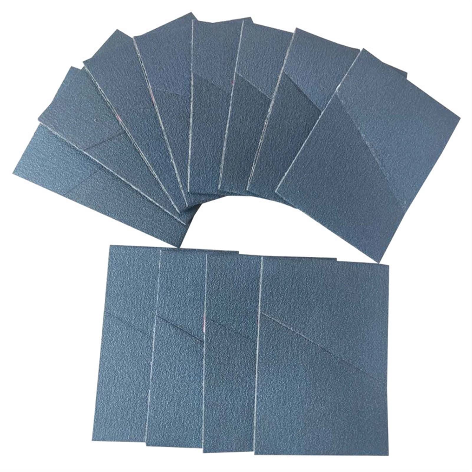 100 Stück blau beschichtete Schleifhülse 75 x 100 mm