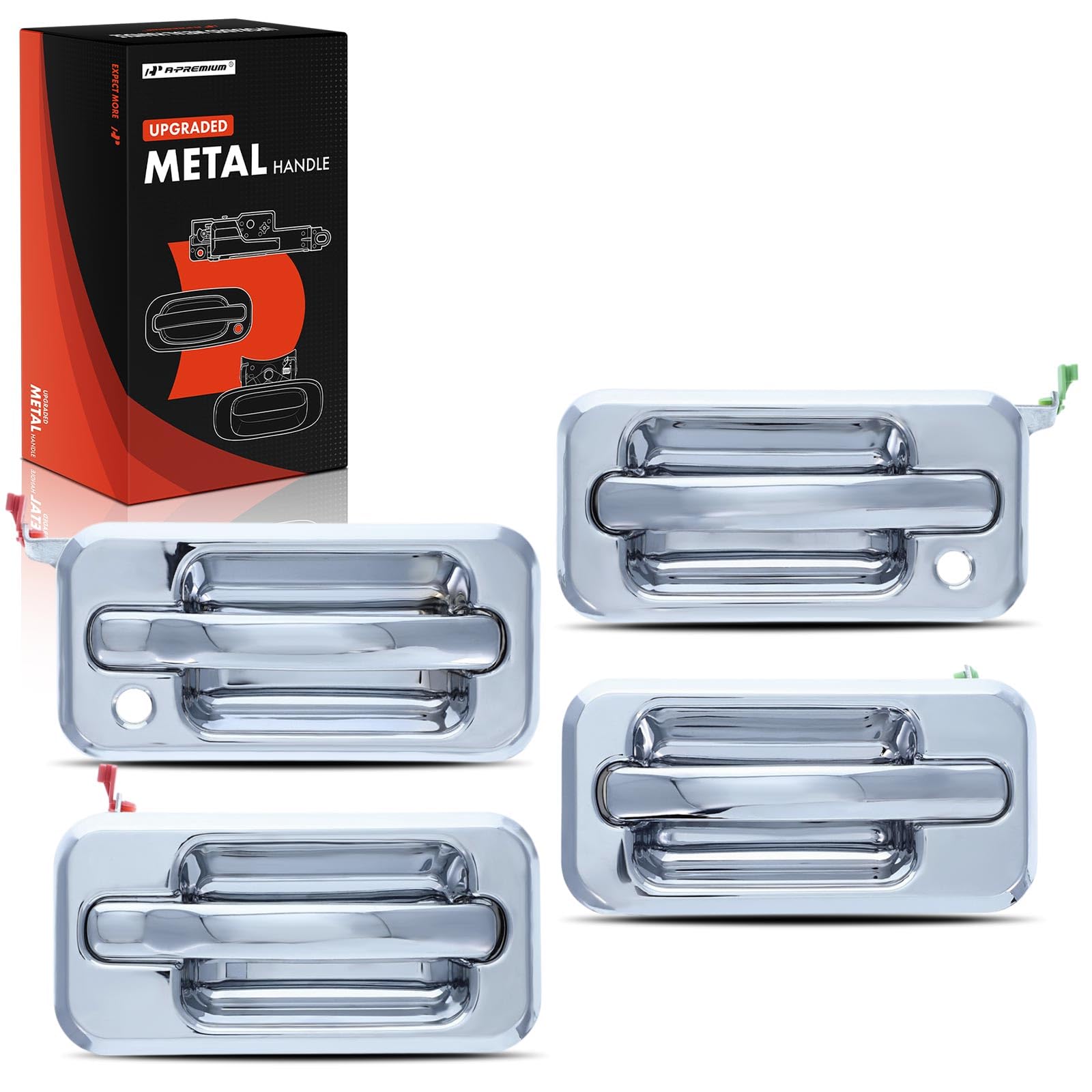 Amazon.com: A-Premium Upgraded Metal Exterior Door Handle
