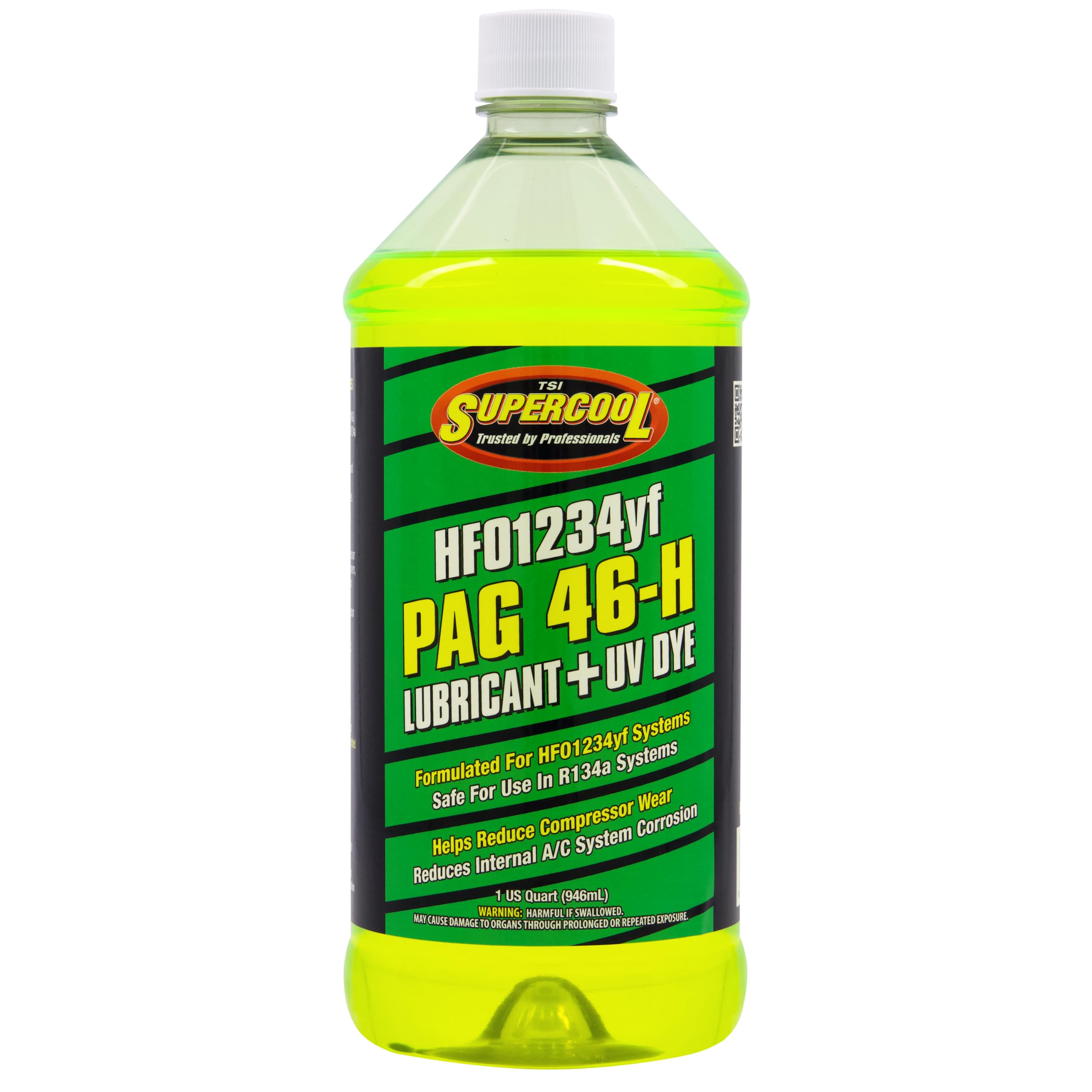 TSI Supercool 1234yf PAG 46 Viscosity with UV Dye Quart : Amazon