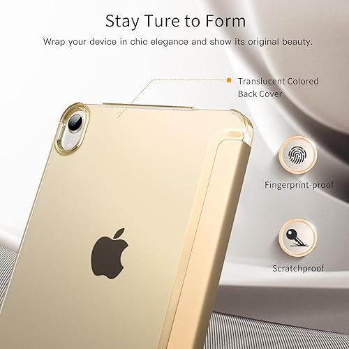 Miniatura 143 de MoKo Funda para iPad mini 7 (A17 Pro) Generation Case 2024, iPad mini 6 2021, funda delgada y ligera de 8.3 pulgadas de carcasa de policarbonato