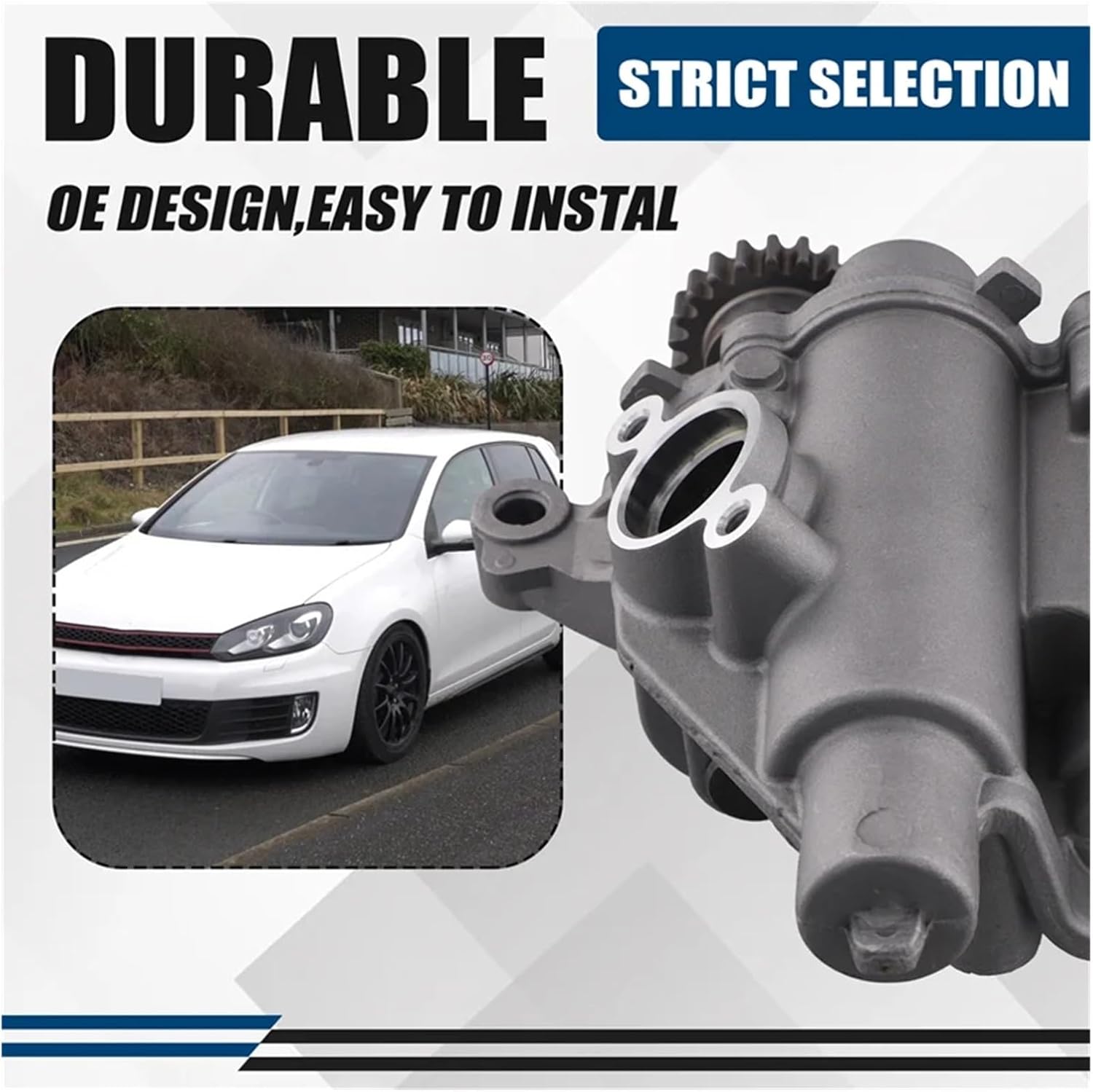 N26R-エンジンオイルポンプ EA888 オイルポンプ オイルポンプ VW ゴルフ GTI パサート 06H115105AQ 対応