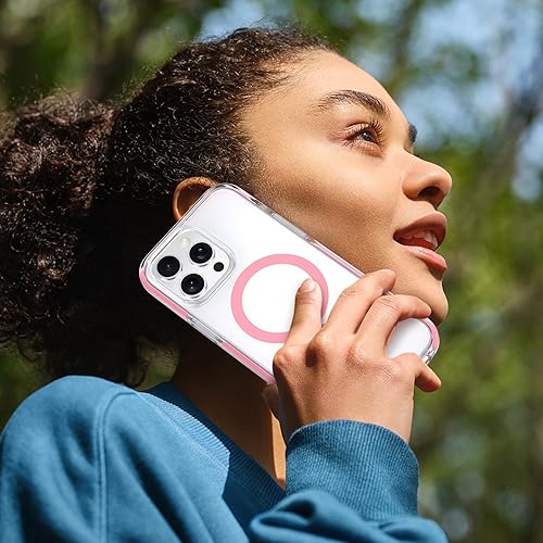 Miniatura 8 de MILPROX Funda transparente para iPhone 15 Ultra - Compatible con MagSafe - Transparente no amarillenta - Funda magnética a prueba de golpes