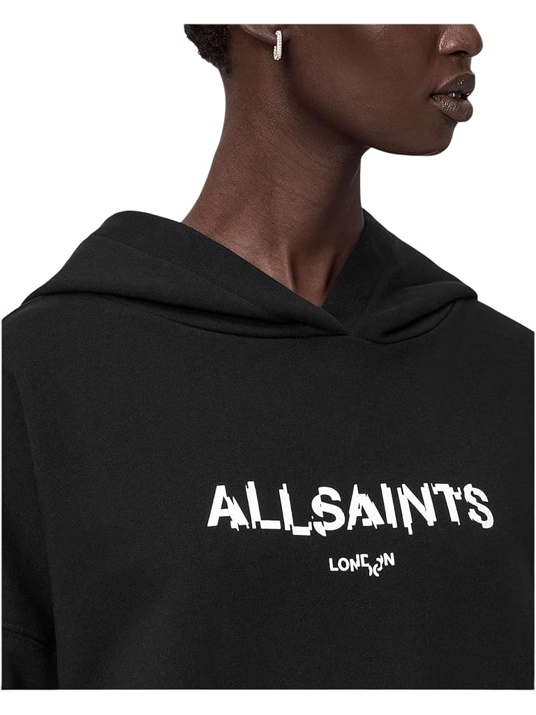 Black AllSaints Static Etie Hoody